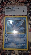 Articuno Fossil Holo Prima Edizione Aigrading 6