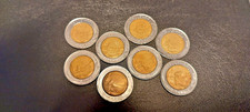 Lotto di 8 monete 500 LIRE