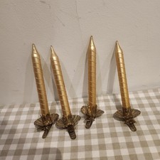 Vintage Set 4 Clip On Vetro