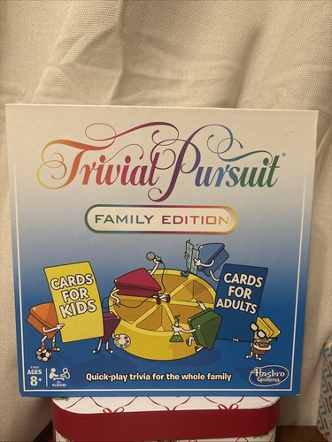 Trivial pursuit family edition - trivial,