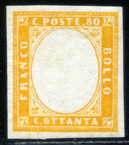 Sardegna 1861 17c - a.s.i.,