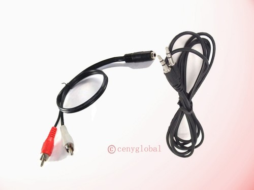 Cavo aux a 2 rca - aux,