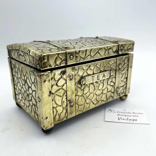 Antica scatola legno e - antica,