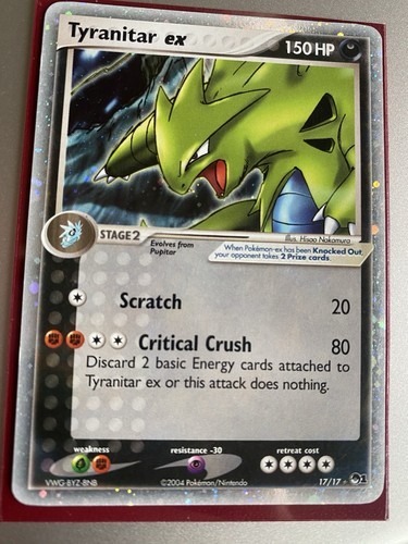 Pokémon tcg tyranitar - tcg,