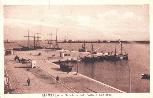 Cartolina marsala trapani - cartolina,