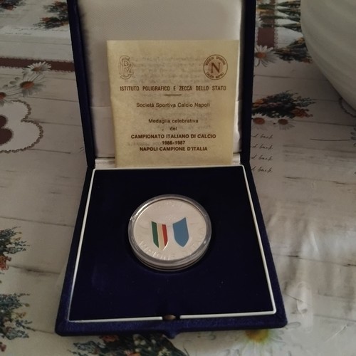 Trittico medaglie argento