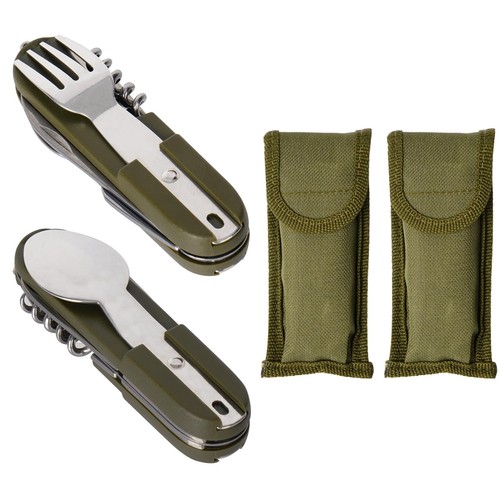 Posate pieghevoli inox - in,