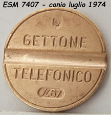 1974 gettone telefonico - 1974, esm
