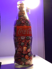 COCA COLA BOTTIGLIA RACCOGLI TAPPI GIGANTE