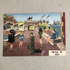 M) Cartolina militare Mak 100