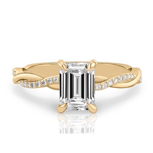 Fede nuziale diamante oro - fede,