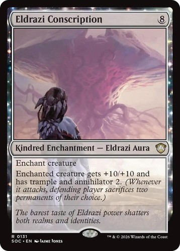 Eldrazi conscription mtg 131 - eldrazi,