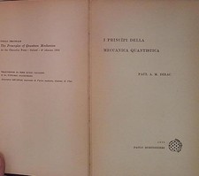 Dirac I PRINCIPI DELLA