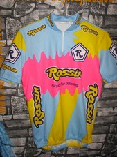 Vintage Cycling jersey shirt '80s Rossin maglia bici ciclismo 