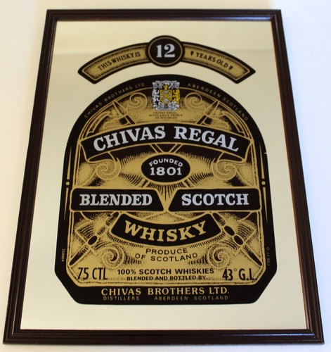 Miroir publicitaire chivas - miroir,