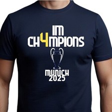T-shirt  Inter - Psg Monaco 2025 Finale Champions Calcio italia - IM CHAMPIONS