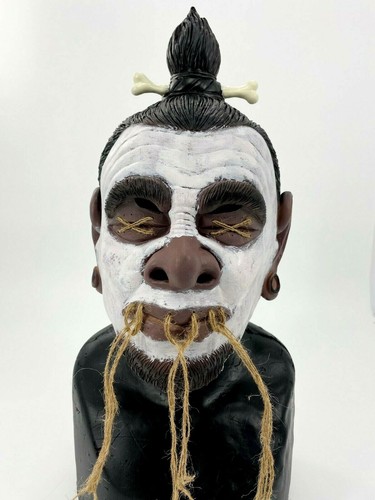 Rattrappito testa maschera - testa,