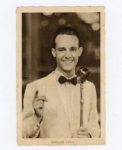 Sergio lulli cantante voce - sergio,