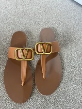 Pantofole Marrone Mule Flat