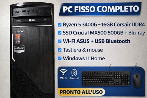 Fisso ryzen 3400g - ryzen,