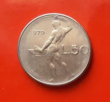 50 LIRE 1979 ERRORE -SENZA L'1