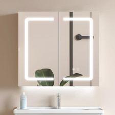 Specchio Bagno Contenitore Con