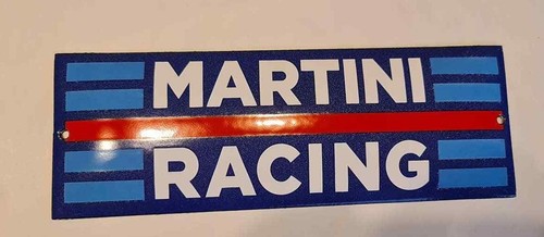 Insegna smaltata martini - insegna,