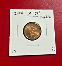 Moneta Svedese 50 ORE 2004 -