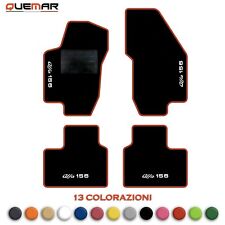 QUEMAR Kit Tappetini Auto per Alfa Romeo 156 1997-2007 Tappeti PERSONALIZZATI