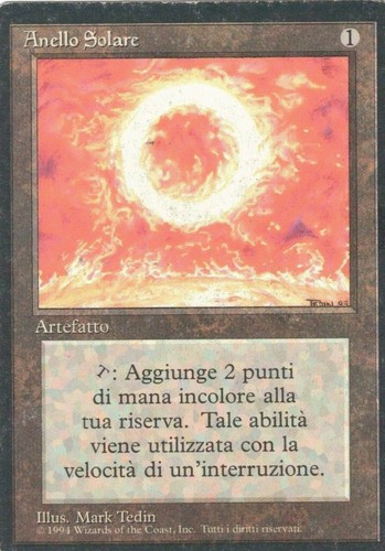 Mtg magic the gathering - magic, anello