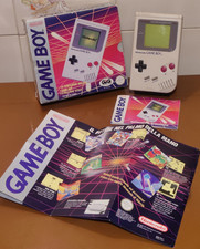 CONSOLE GAME BOY CLASSIC COMPLETO CON SCATOLA GIG VERSIONE ITALIANA - CIB
