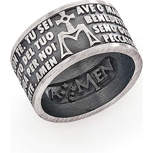 Anello amen ave maria - anello,