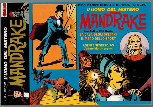 Mandrake comic art - mandrake, 1992