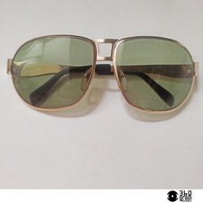 Safilo Yachtman occhiali da sole metallo dorato vintage 1970s (mediulm/L) usato