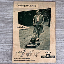 Vtg 1955 lawn brochure - 1955,