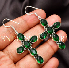 Orecchini Diopside Cromato
