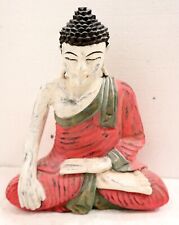 Buddha scultura il legno