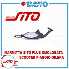 MARMITTA SITO PLUS PER Piaggio Zip SP 50 H2O 2T '96-'00 0572