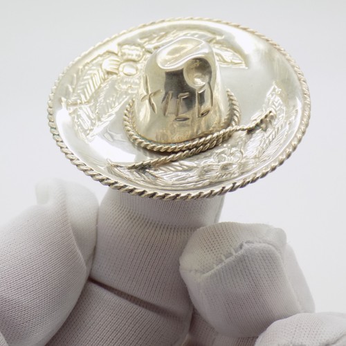 Sombrero argent 925 miniature - argent,