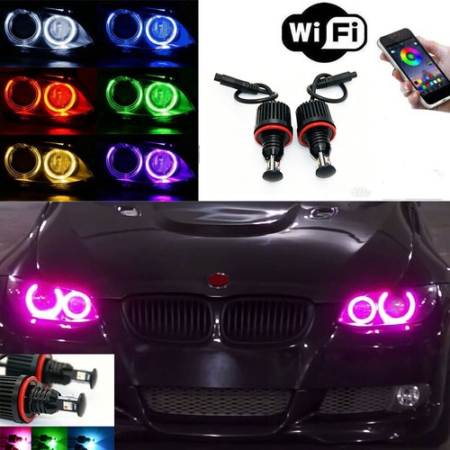 Led rgb angel eyes halo - angel,