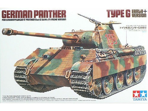 Tamiya german panther type g - panther,