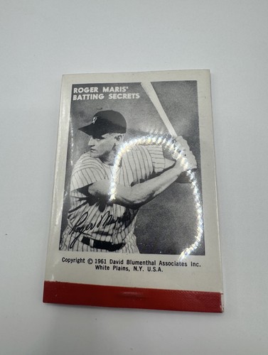 1961 roger maris batting - roger,
