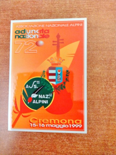 Cartolina adunata nazionale - adunata,