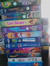 lotto vhs vari film della world disney 