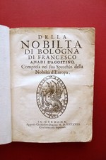 Della Nobiltà di Bologna di