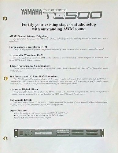 Brochure originale yamaha - brochure,
