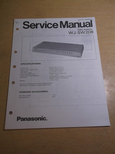 Panasonic video switcher - video,
