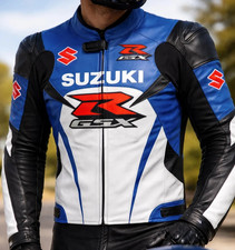 Giacca pelle moto uomo - , suzuki