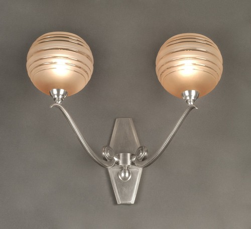 Grande applique double - grande, feu