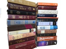 Lot of 10 New Testament Bibles – Mixed Translations (NIV, KJV & More) RANDOM SET